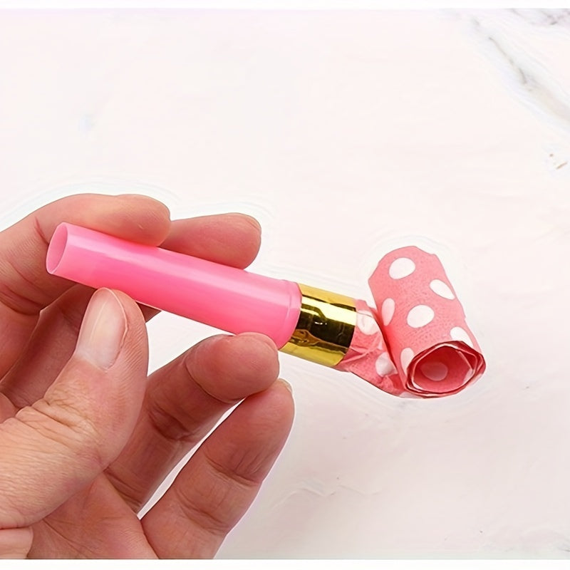 1pc Blowout Whistles Funny Party Blowouts Blowers Holiday Cheering Props