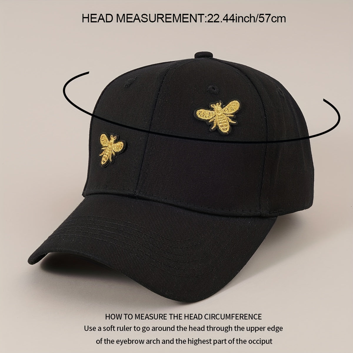 Large Head Circumference Baseball Cap Deepening Wide Brim