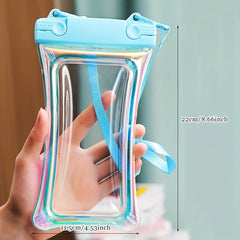 Waterproof Phone Pouch for Swimming - Touch Screen Compatible