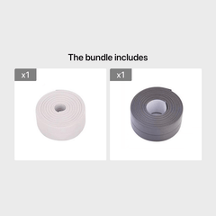 Waterproof Bathroom Sealing Strip Tape PVC Self Adhesive Wall Sticker