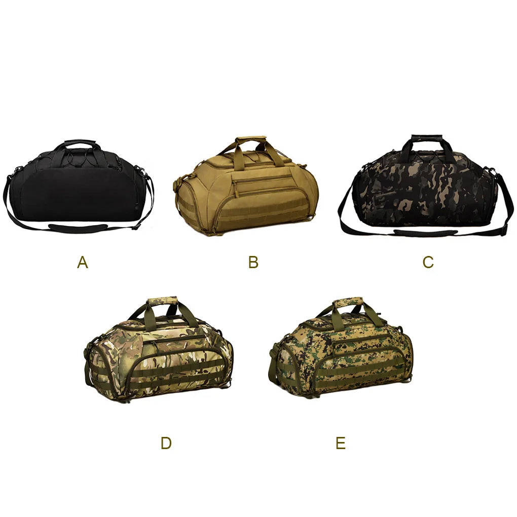 35L Waterproof Nylon Backpack for Hiking Travelling Shoulder Bag