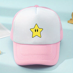 Children's Breathable Mesh Stars Baseball Cap for Boys