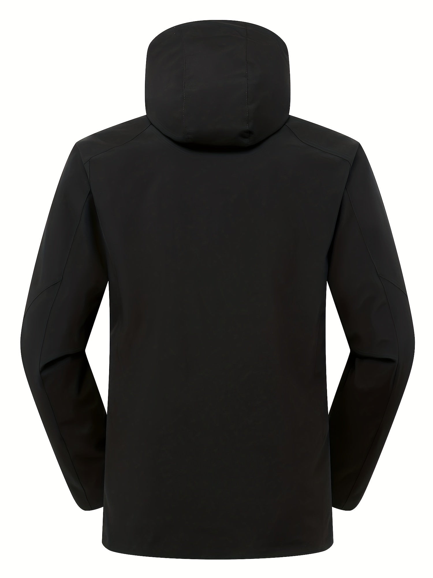 Men's Thermal 3-in-1 Jacket Windproof Stand Collar Zip Pockets