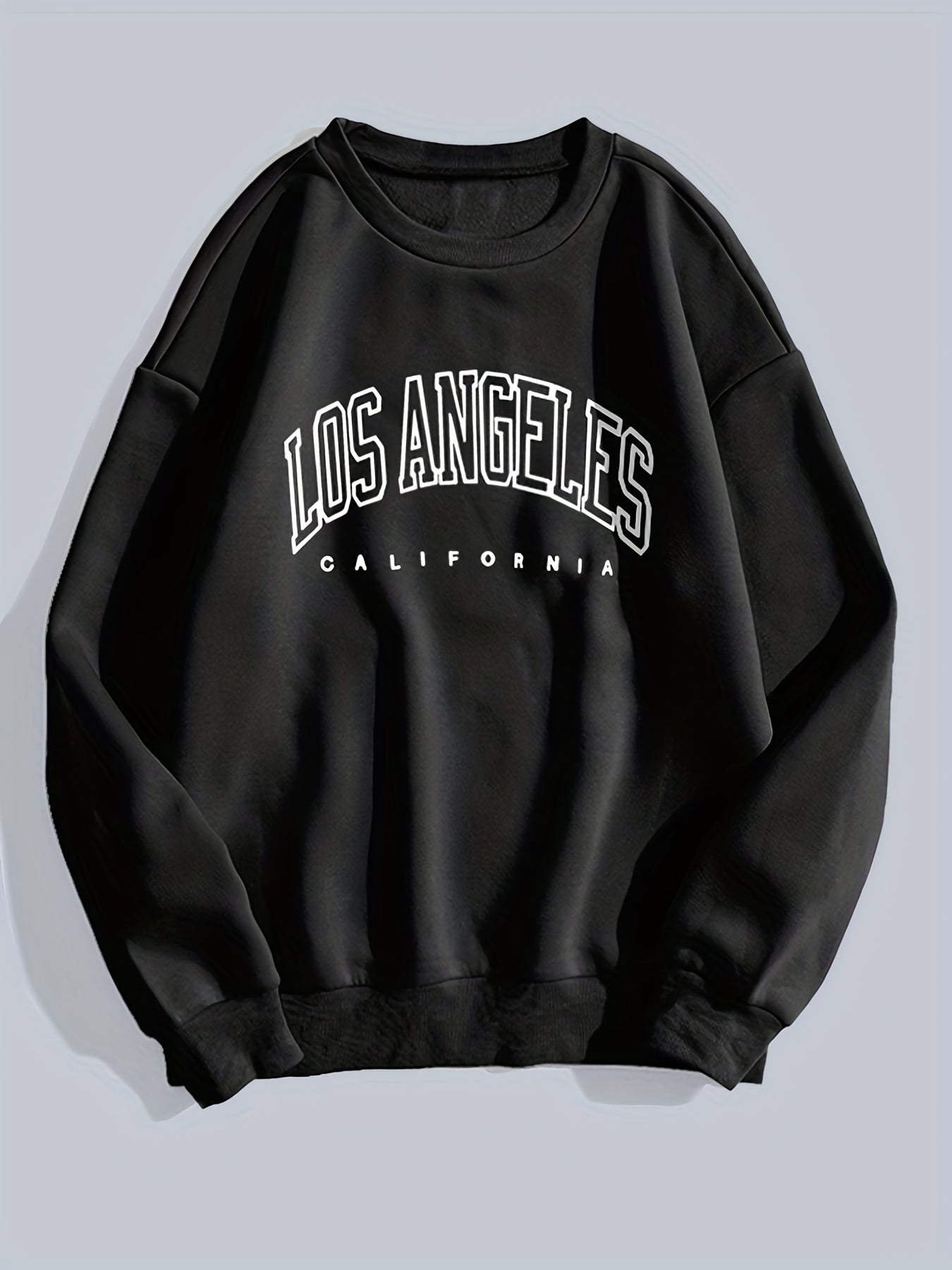 LA Print Crew Neck Sweatshirt