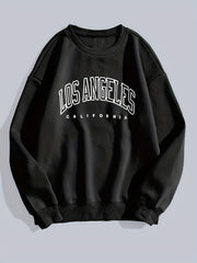 LA Print Crew Neck Sweatshirt