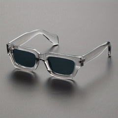 Men's Small Square Thick Edge Sunglasses UV Protection