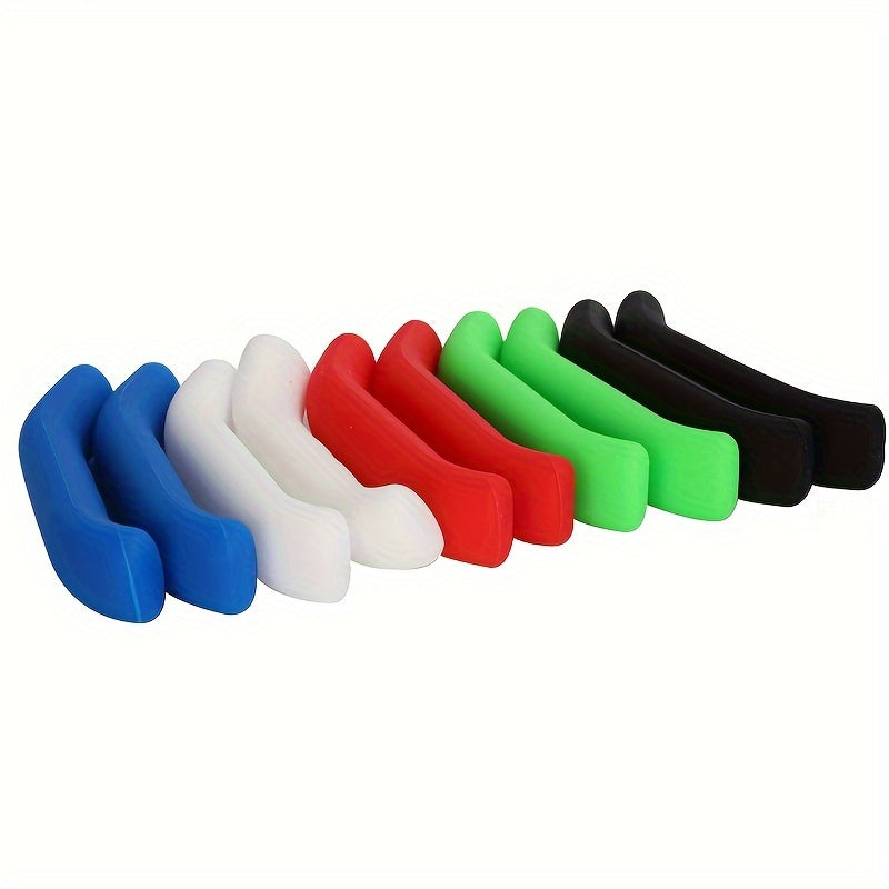2pcs MTB Brake Handle Protector Silicone Cover Anti-slip Grip Gloves