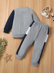 Boys Pullover Sweatshirt & Jogger Pants Set