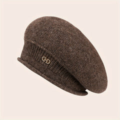 Women's Winter Knitted Beret Wool Hat