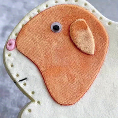 Adult DIY Sewing Kit Forest Animals Flannel Material