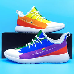 Pride Month Men's Lightweight Gym Sneakers