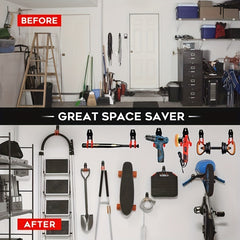 Garage Storage Hook Wall High Load bearing Hook 12pcs