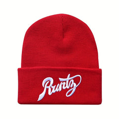 Embroidered Cold Hip Hop Knitted Hat