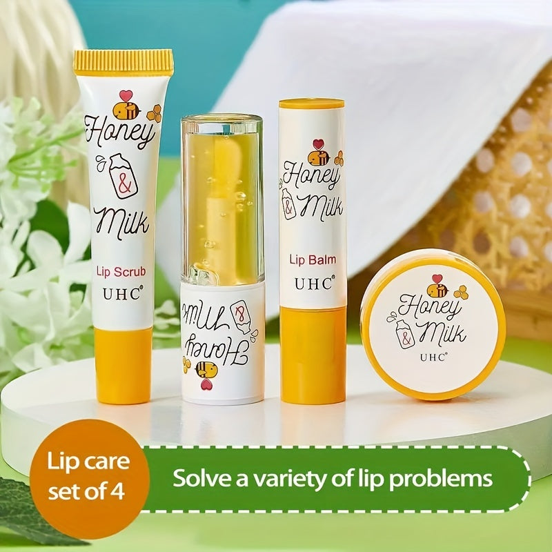 Honey Milk Lip Balm Hydrating Moisturizing Lip Balm