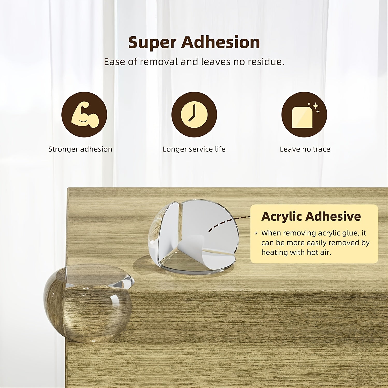 12PCS Baby Corner Guards Safety Guards For Furniture Edge Bumper