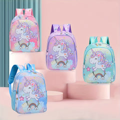 Children's Fantasy Princess Backpack With Side Net Pocket