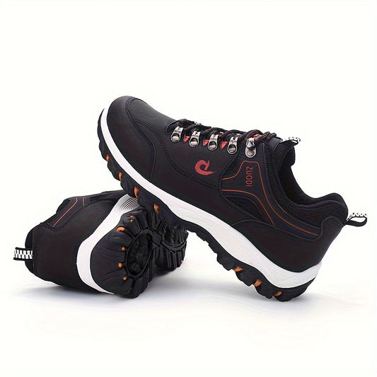 Men's Plus Size Hiking Boots Non Slip Lace Up Shoes