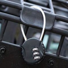 Wire Rope Password Lock Luggage Bag Mini Small Lock