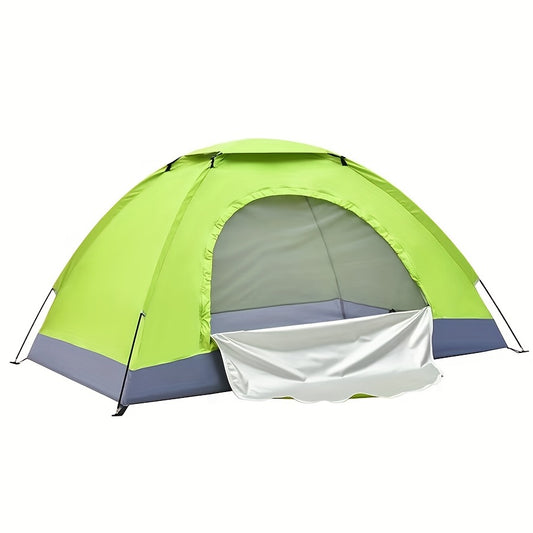 Waterproof Double Tent For Camping and Beach Trips - Fits 2-3 People