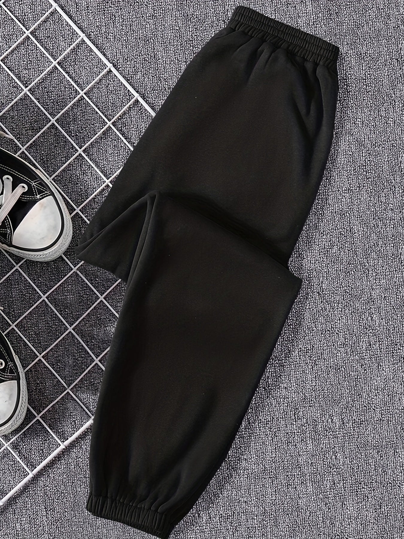 Versatile Long Length Jogger Pants Women's Clothing