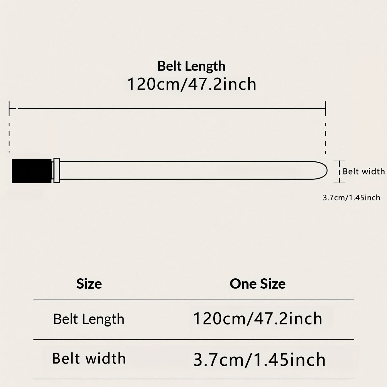 Men's Metal Automatic Buckle Casual Nylon Canvas Belt