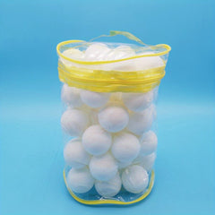 50-pack High Elasticity Table Tennis Balls in Convenient Packaging