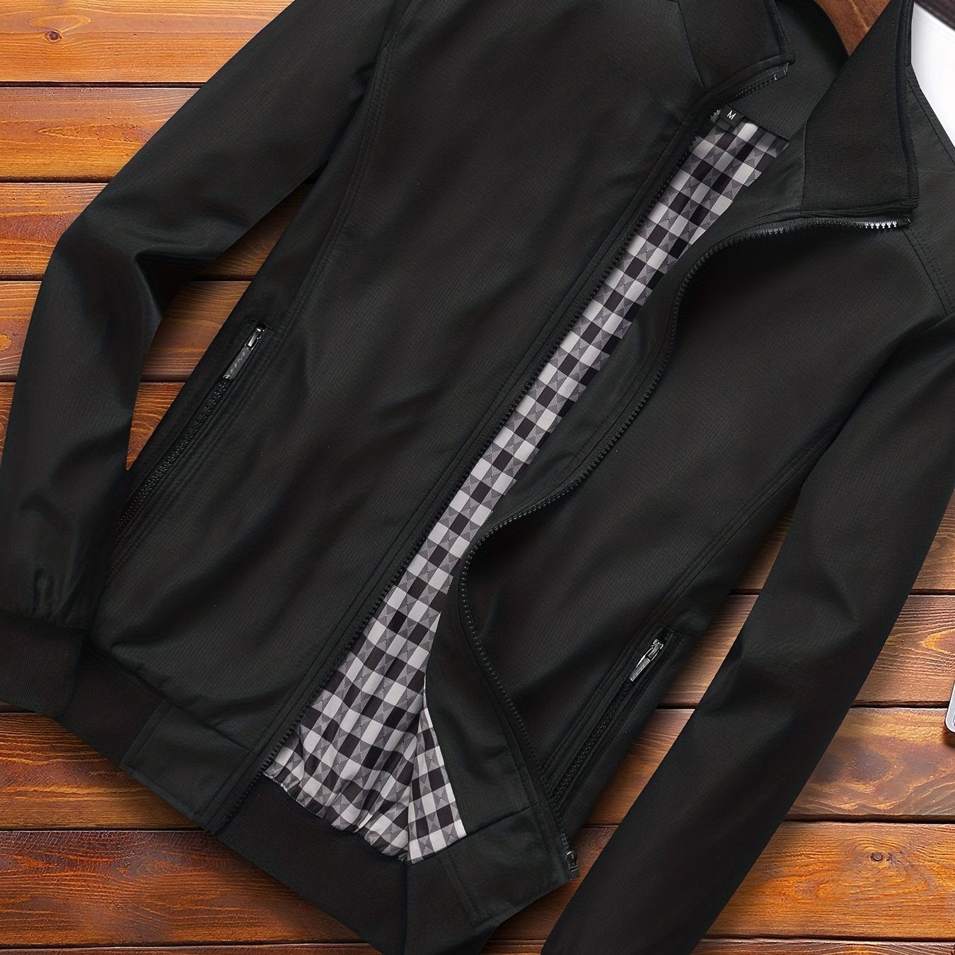 Men's Soft Shell Lapel Jacket Windproof & Waterproof
