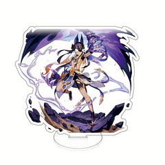 15 cm Anime Games Figure Stand Plated Toys