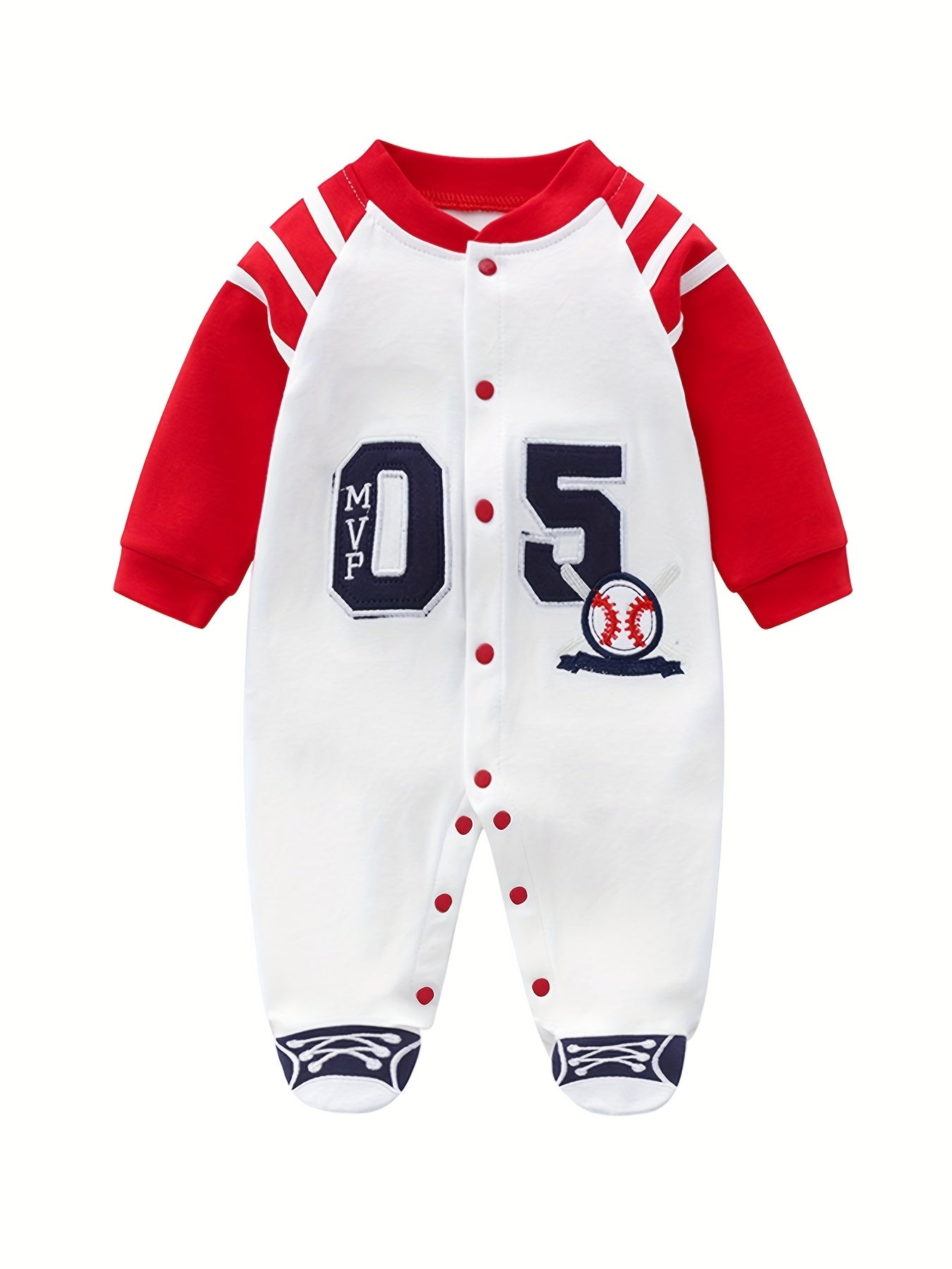 Baby Boys Long Sleeve Cotton Romper Jumpsuit Clothes