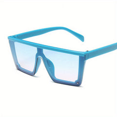 Children's Gradient Large Frame Windproof Sunglasses UV400