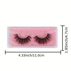 20 Pairs 3D Mink Lashes Natural False Eyelashes Pack Makeup Soft Thick Fluffy