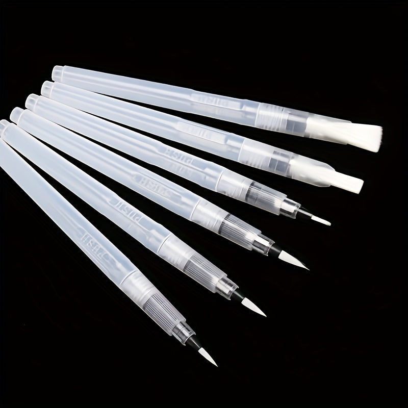6pcs Soft Tip Pen Set for Drawing Calligraphy Artistic Graffiti