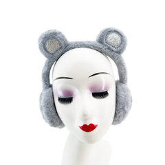 Chic Faux Fur Earmuffs - Adjustable & Cozy Winter Accessory