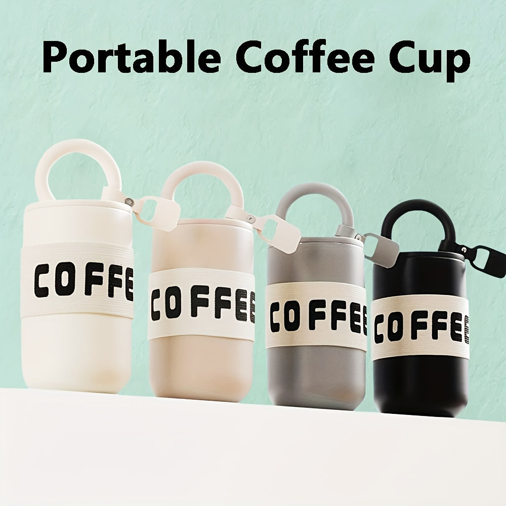 1pcc Leak Proof Stainless Steel Vacuum Cup Portable On the Go Drinking