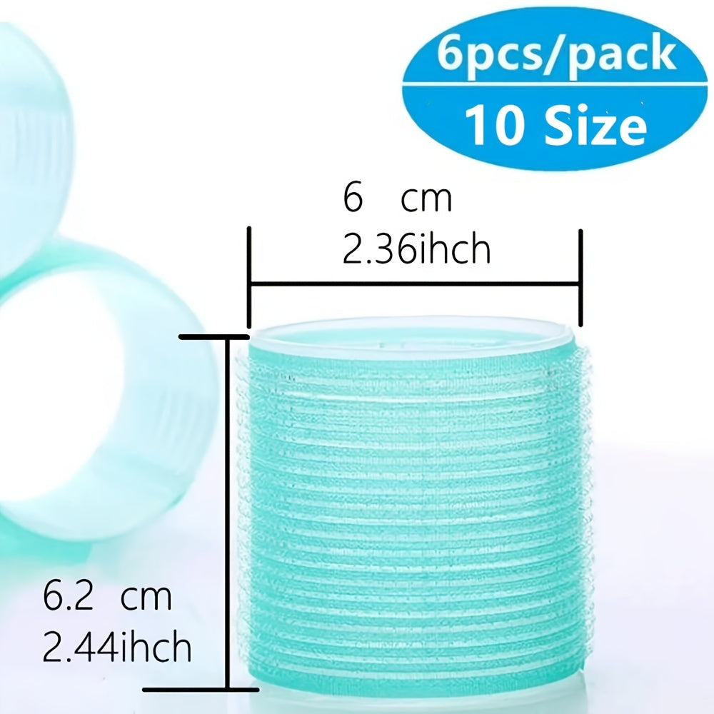 Heatless Hair Curlers Set Self Grip Rollers For Stylish Curls And Waves