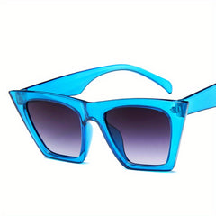 Y2K Cat Eye Sunglasses Gradient Outdoor Glasses UV 400