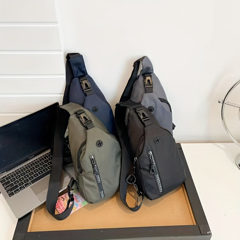 Large Capacity Diagonal Backpack Waterproof Casual Shoulder Bag