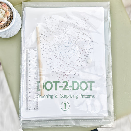 Relaxing Dot to Dot for Adults with 10,000 Challenges