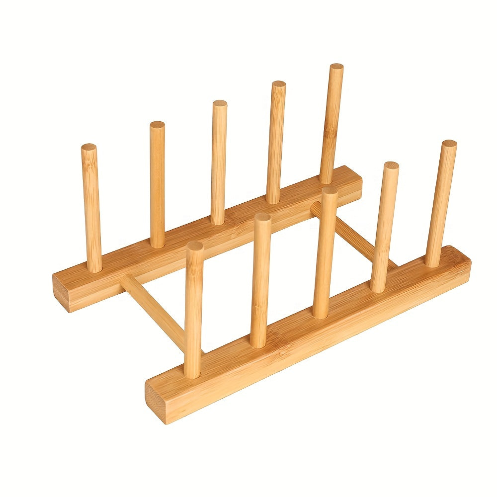 Insulated Bamboo Drain Tray Holder for Tea Cakes and Supplies