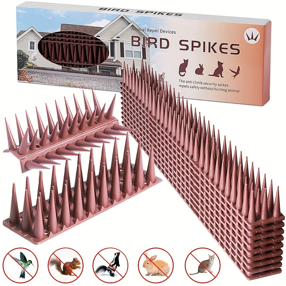 Plastic Bird Deterrent Spikes for Birds & Cats