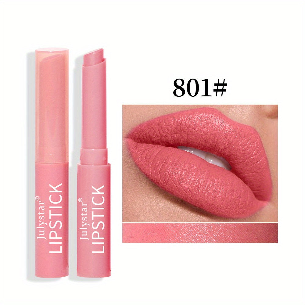 6-color Velvet Matte Lipstick Set Waterproof Nude to Dark Lipstick Series
