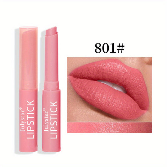 6-color Velvet Matte Lipstick Set Waterproof Nude to Dark Lipstick Series