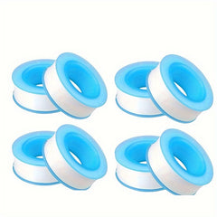 8pcs PTFE Thread Seal Tape Plumbing Plumber Fitting, Watertight Pipe Seal