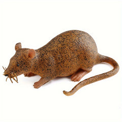 TPR Simulation Mouse Toy for Cat Trick Prop Fun, Halloween Christmas Decoration