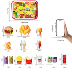 Hamburger Meal Toy for Kids