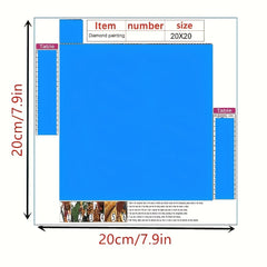 5D Diamond Painting Kit Sea Turtle Starfish Series Gift Full Drill Painting