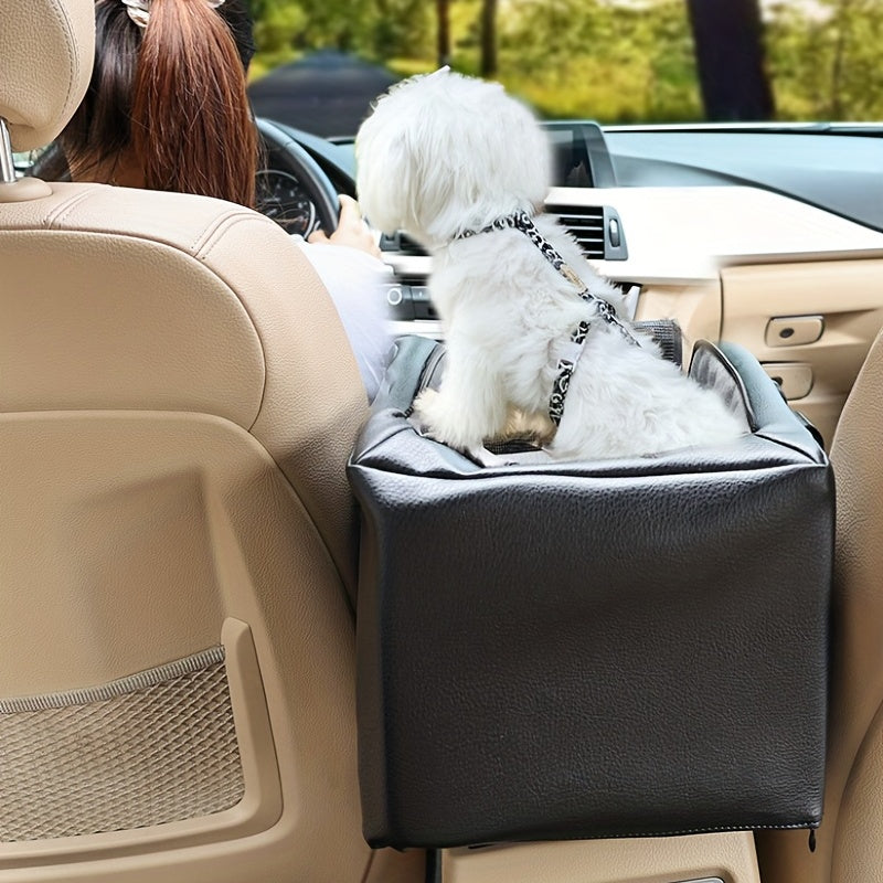 Car Cage Pet Booster Seat for Safe and Comfortable Travel
