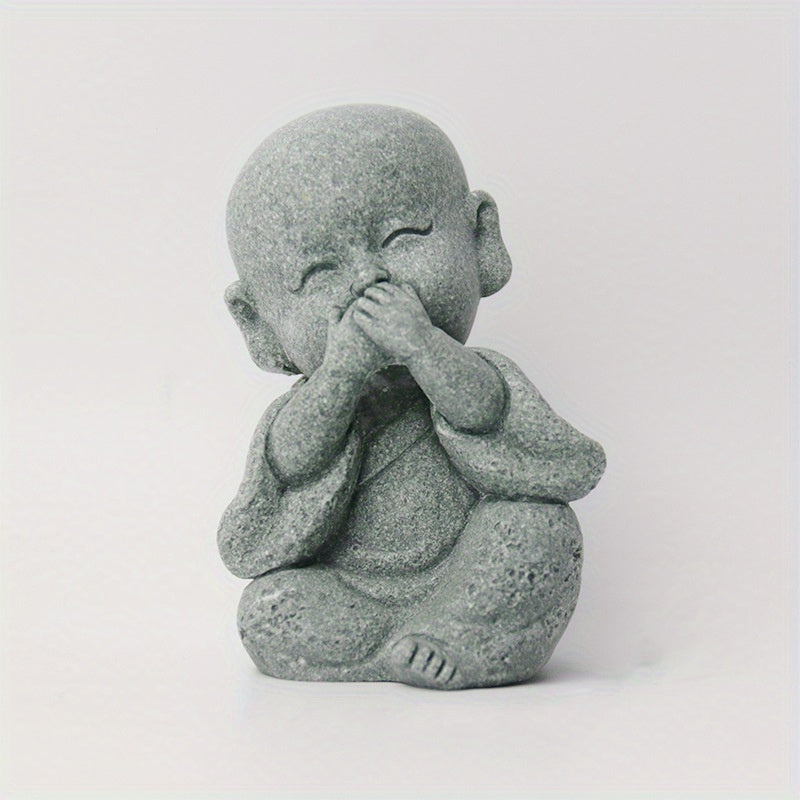 Aquarium Decor Little Monk Landscape Ornament For Gardening
