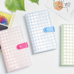 Plaid File Folder A4 Organ Bag PP Layer Student Storage Data