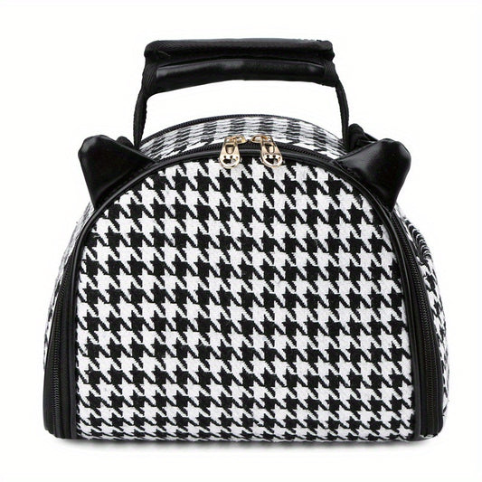 Cow Pattern Mommy Bag Crossbody Portable Baby Mother's Bag